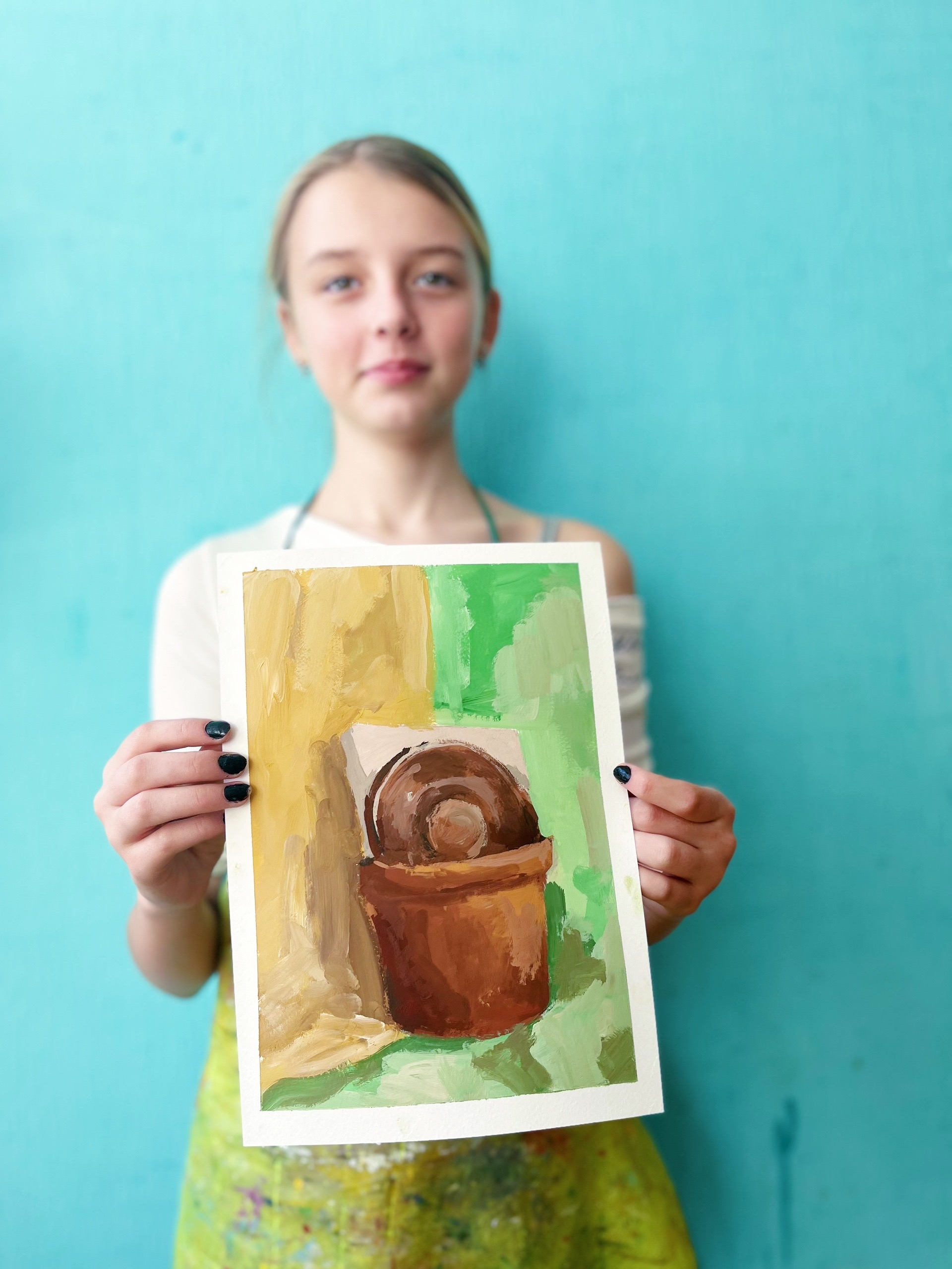 Фотография со страницы школы рисования