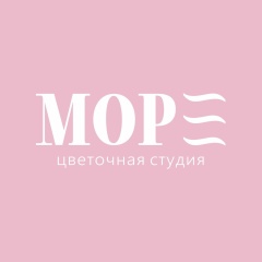Логотип магазина цветов Море