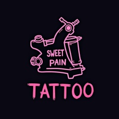 Логотип Sweet Pain Tattoo